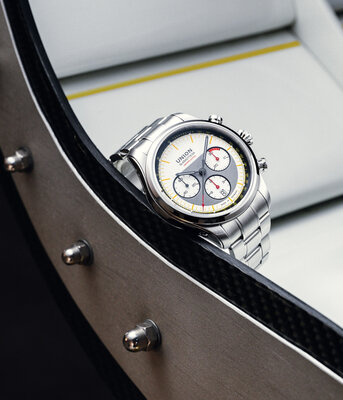 Union Glashütte Belisar Chronograph D009.427.18.011.09 Silvretta Classic 2026 Limited Edition 200pcs (+ 2 náhradní řemínky)