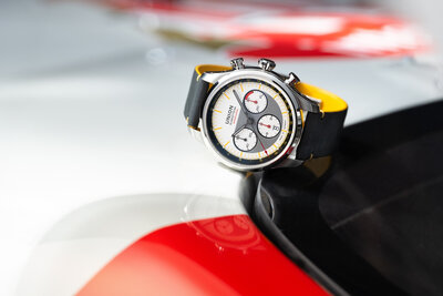 Union Glashütte Belisar Chronograph D009.427.18.011.09 Silvretta Classic 2026 Limited Edition 200pcs (+ 2 náhradní řemínky)