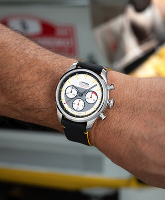 Union Glashütte Belisar Chronograph D009.427.18.011.09 Silvretta Classic 2026 Limited Edition 200pcs (+ 2 náhradní řemínky)