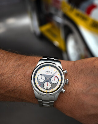 Union Glashütte Belisar Chronograph D009.427.18.011.09 Silvretta Classic 2026 Limited Edition 200pcs (+ 2 náhradní řemínky)