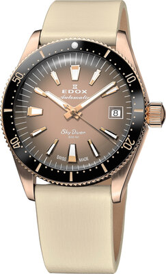 Edox SkyDiver 38 Date Automatic 80131-37rnc-vdbei (+ náhradní řemínek)