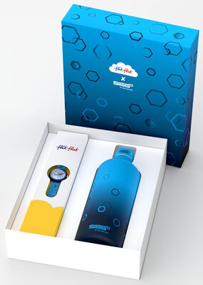 Flik Flak Quench in Blue ZFPNP189 (+ lahev na vodu Sigg)