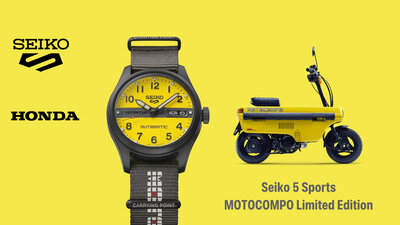 Seiko 5 Sports Automatic HDB010K1 Honda Motocompo Limited Edition 8000pcs