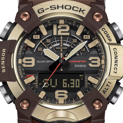 Casio G-Shock Mudmaster GG-B100XMH-5AER Carbon Core Guard Master in Horizon Gold Series