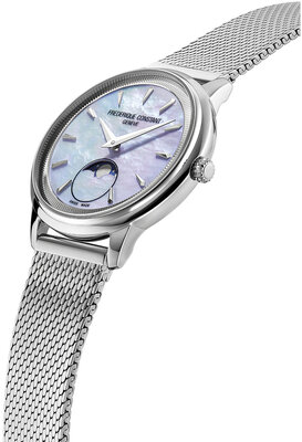 Frederique Constant Classics Moneta Quartz Moonphase Ladies FC-206MPLB2S6B