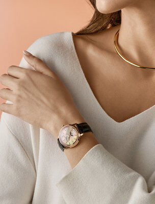 Frederique Constant Classics Moneta Quartz Moonphase Ladies FC-206MPSAL2S4
