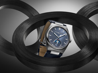 Frederique Constant Highlife Moonphase Date Manufacture FC-716BL3NH6 (+ náhradní řemínek)