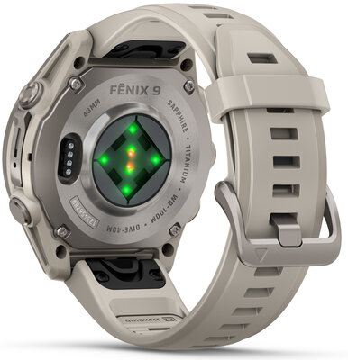 Garmin Fenix 9 AMOLED 43mm, Titanium Fog Gray