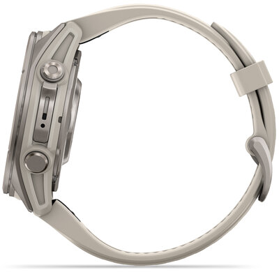 Garmin Fenix 9 AMOLED 43mm, Titanium Fog Gray