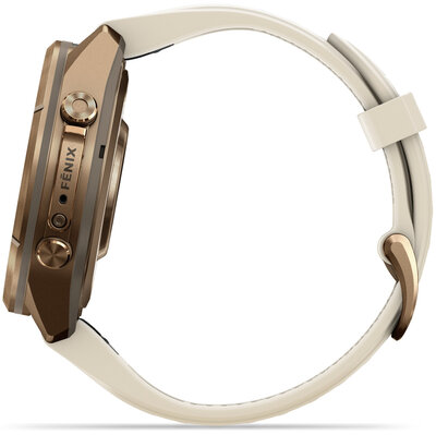 Garmin Fenix 9 Pro AMOLED 43mm, Autumn Gold Titanium Cream/French Gray