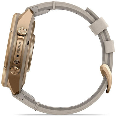Garmin Fenix 9 Pro AMOLED 43mm, inReach, Autumn Gold Titanium/Bone (Premium) (+ náhradní řemínek)