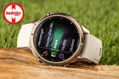Garmin Fenix 9 Pro AMOLED 43mm, inReach, Autumn Gold Titanium/Bone (Premium) (+ náhradní řemínek)