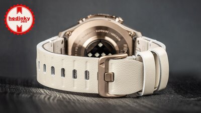Garmin Fenix 9 Pro AMOLED 43mm, inReach, Autumn Gold Titanium/Bone (Premium) (+ náhradní řemínek)