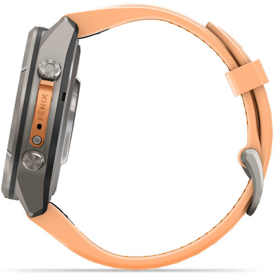Garmin Fenix 9 Pro AMOLED 43mm, inReach, Titanium Shell Pink/Autumn Orange