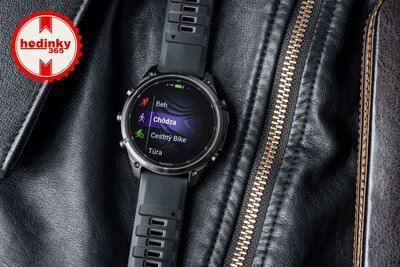 Garmin Fenix 9 Pro AMOLED 47mm, Carbon Gray DLC Titanium Black/Pebble Gray