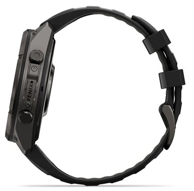 Garmin Fenix 9 Pro AMOLED 47mm, inReach, Carbon Gray DLC Titanium Black/Pebble Gray