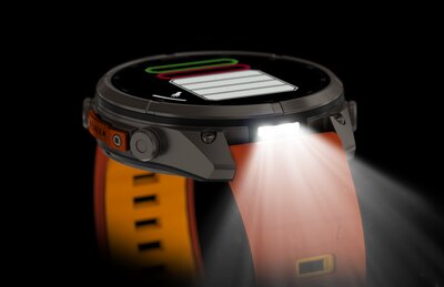 Garmin Fenix 9 Pro AMOLED 47mm, inReach, Titanium Autumn Orange/Spark Orange