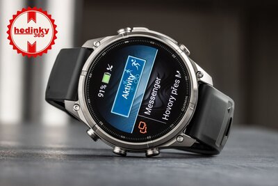 Garmin Fenix 9 Pro AMOLED 47mm, inReach, Titanium Graphite/Black
