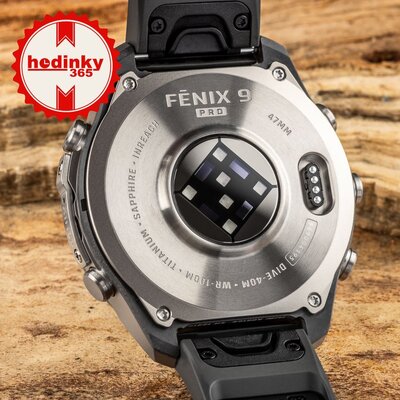 Garmin Fenix 9 Pro AMOLED 47mm, inReach, Titanium Graphite/Black
