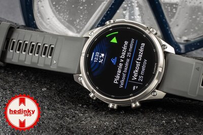 Garmin Fenix 9 Pro AMOLED 47mm, inReach, Titanium Walnut (Premium) (+ náhradní řemínek)
