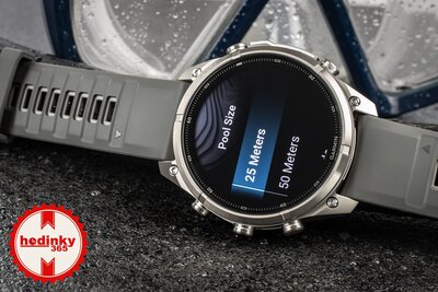 Garmin Fenix 9 Pro AMOLED 47mm, inReach, Titanium Walnut (Premium) (+ náhradní řemínek)
