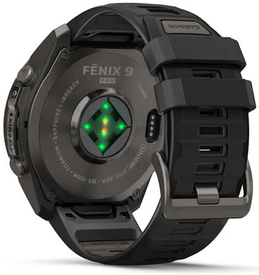 Garmin Fenix 9 Pro AMOLED 51mm, inReach, Carbon Gray DLC Titanium Black/Pebble Gray