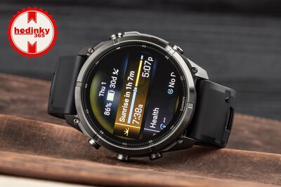 Garmin Fenix 9 Pro AMOLED 51mm, inReach, Carbon Gray DLC Titanium Black/Pebble Gray