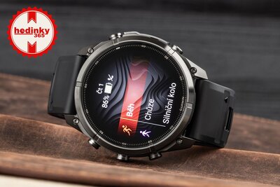 Garmin Fenix 9 Pro AMOLED 51mm, inReach, Carbon Gray DLC Titanium Black/Pebble Gray