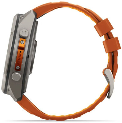Garmin Fenix 9 Pro AMOLED 51mm, inReach, Titanium Autumn Orange/Spark Orange