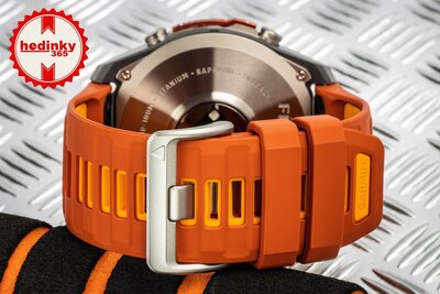 Garmin Fenix 9 Pro AMOLED 51mm, inReach, Titanium Autumn Orange/Spark Orange