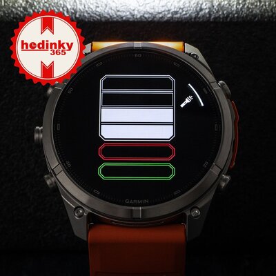Garmin Fenix 9 Pro AMOLED 51mm, inReach, Titanium Autumn Orange/Spark Orange