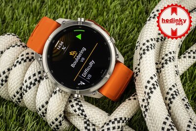 Garmin Fenix 9 Pro AMOLED 51mm, inReach, Titanium Autumn Orange/Spark Orange