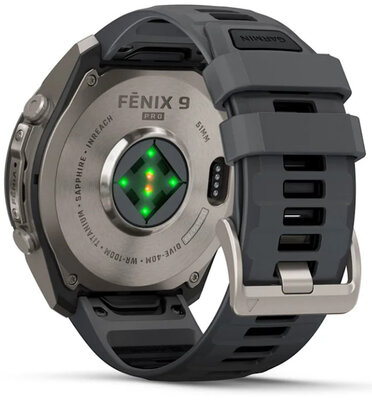 Garmin Fenix 9 Pro AMOLED 51mm, inReach, Titanium Graphite/Black