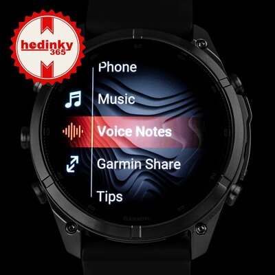 Garmin Fenix 9 Pro AMOLED 51mm, inReach, Titanium Graphite/Black