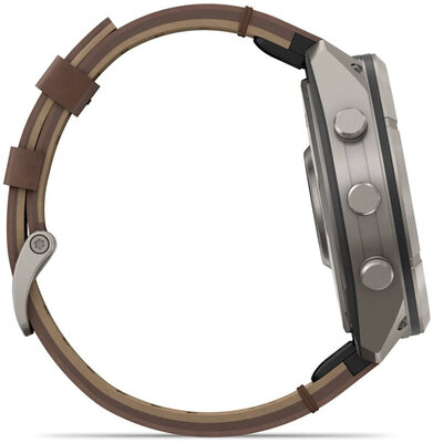Garmin Fenix 9 Pro AMOLED 51mm, inReach, Titanium Walnut (Premium) (+ náhradní řemínek)