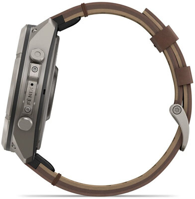 Garmin Fenix 9 Pro AMOLED 51mm, inReach, Titanium Walnut (Premium) (+ náhradní řemínek)
