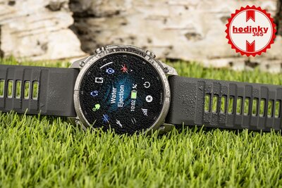 Garmin Fenix 9 Pro AMOLED 51mm, inReach, Titanium Walnut (Premium) (+ náhradní řemínek)