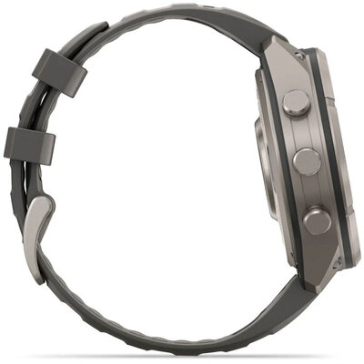Garmin Fenix 9 Pro Solar 47mm, inReach, Titanium Pebble Gray