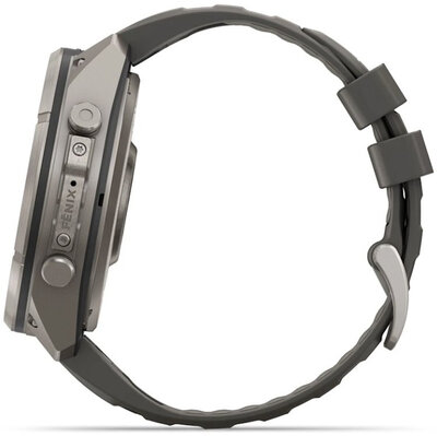 Garmin Fenix 9 Pro Solar 51mm, inReach, Titanium Pebble Gray