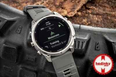 Garmin Fenix 9 Pro Solar 51mm, inReach, Titanium Pebble Gray