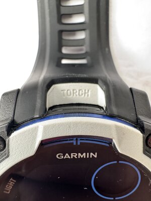 Garmin Instinct 3 Solar 50mm, Black/Bolt Blue (II. Jakost)