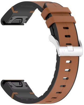 Kožený řemínek Ricardo Lodi 22mm, Brown, QuickFit
