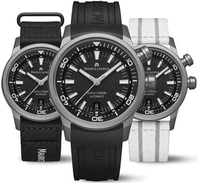 Maurice Lacroix Pontos S Diver Automatic PT6248-TT03L-330-2 Limited Edition 500pcs (+ 2 náhradní řemínky)