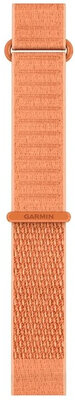 Nylonový řemínek Garmin 20mm, krátký, Shell Pink, ComfortFit, 010-14506-11