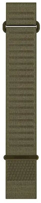 Nylonový řemínek Garmin 22mm, dlouhý, Drab Green, ComfortFit, 010-14507-16