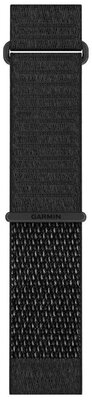 Nylonový řemínek Garmin 26mm, krátký, Black, ComfortFit, 010-14508-10