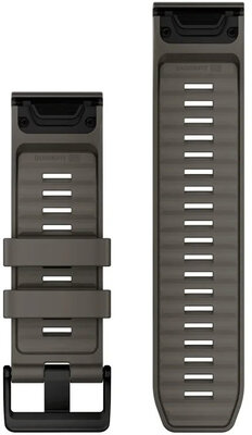 Silikonový řemínek Garmin 26mm, Pebble Gray, QuickFit, 010-14560-00