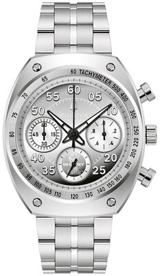Bulova Archive Series "Shelby" Racer Chronograph Quartz 96K118 Limited Edition 9999pcs (+ náhradní řemínek)