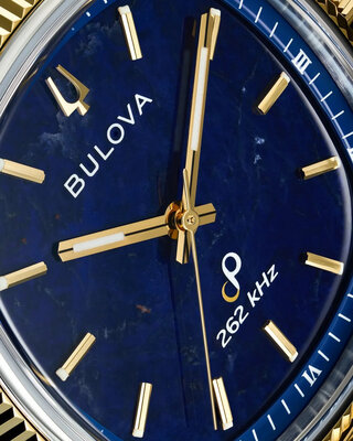 Bulova Precisionist Super Seville Sodalite Quartz 98A337