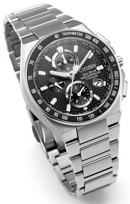 Citizen Sports Eco-Drive Radio Controlled Super Titanium AT8390-55E